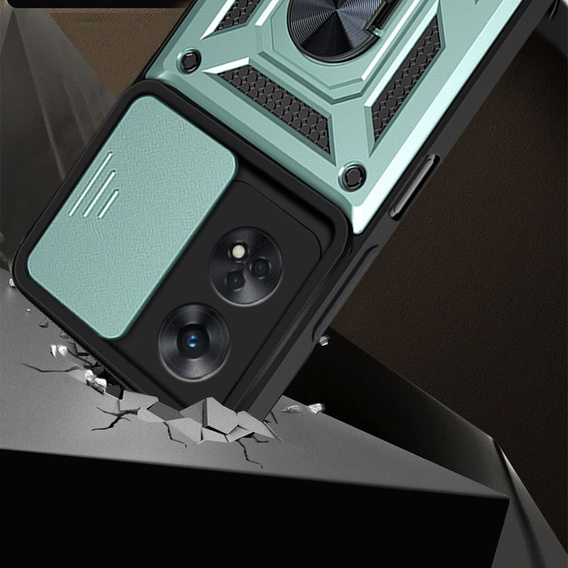 Чехол NOX Camera Slide Oppo Reno8 T, CamShield Slide, зеленый