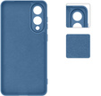 Чохол для Samsung Galaxy S25 Edge, Silicone Lite, м'яти + скло 9H