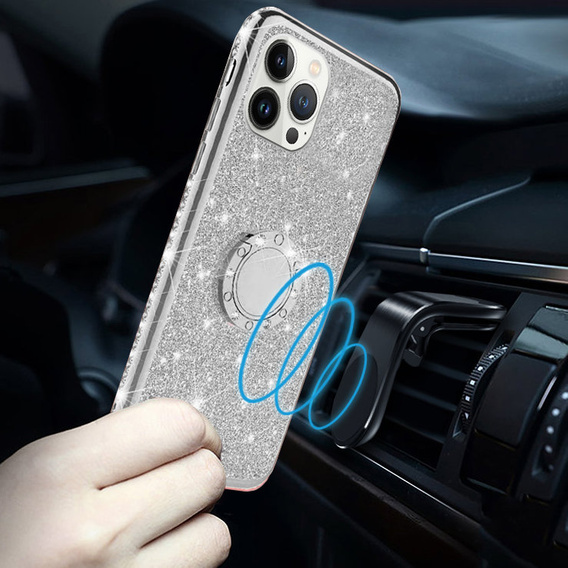 Чохол Bling до iPhone 13 Pro, Silver