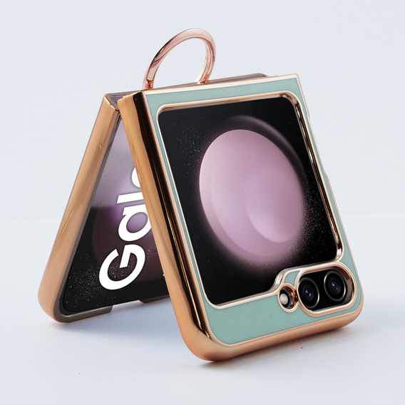 Чoхол до Samsung Galaxy Z Flip 5 5G, Electro Ring, м'ятний 