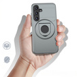 Чохол MagSafe для Samsung Galaxy S24, Military Magnet, чорний