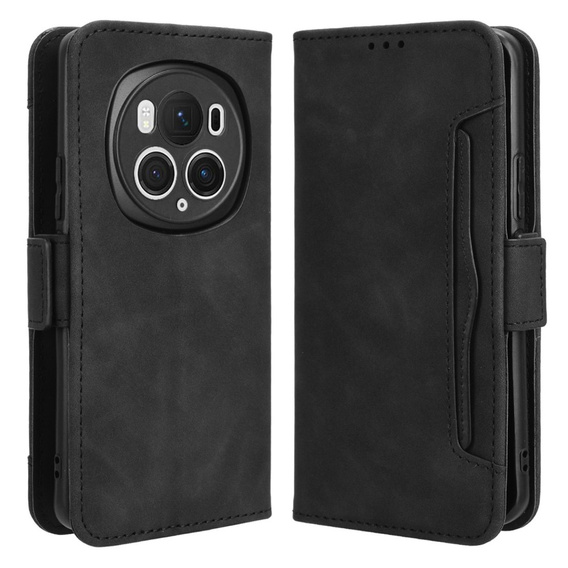 Откидной чехол для Honor Magic 6 Pro 5G, Card Slot, чёрный