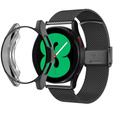 Металический браслет с чехлом для часов Samsung Galaxy Watch 4 Classic 46mm, Black