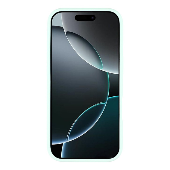Силиконовый чехол для iPhone 17 Pro, для MagSafe, противоударный, зеленый