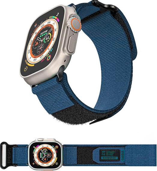 ERBORD MP84 Нейлоновый ремешок для Apple Watch 1/2/3/4/5/6/7/8/9/SE/ULTRA/ULTRA 2 42/44/45/49 мм