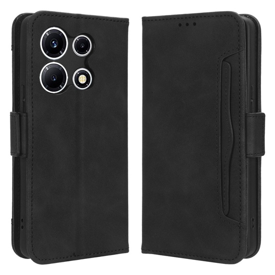 Откидной чехол для Infinix Note 30 VIP, Card Slot, чёрный