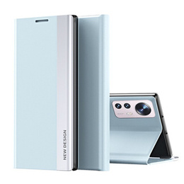 Откидной чехол для Xiaomi 12 / 12X, Side Magnetic, синий