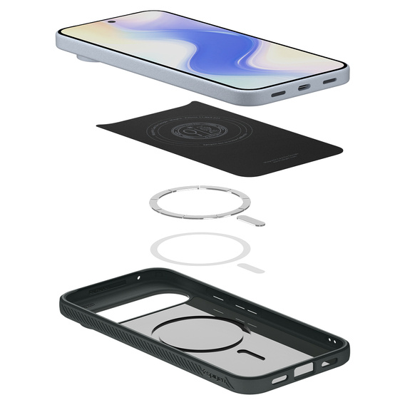 Чехол Spigen Liquid Air MagSafe для Google Pixel 10 Pro XL, Abyss Green