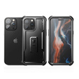Бронированный чехол для iPhone 14 Pro Max, Dexnor Full Body, чёрный