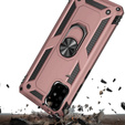 Броньований Чoхол до Samsung Galaxy A51, Nox Case Ring, рожевий rose gold