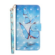 Etui Flexi Book do Xiaomi Redmi 9, Blue Butterfly