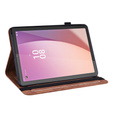 Чохол-накладка для Lenovo Tab M9, flower, коричневий
