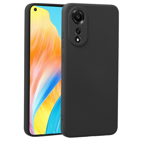 Тонкий корпус для Oppo A38 4G / Oppo A18 4G, Slim, чёрный