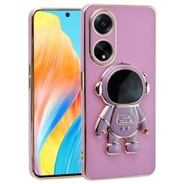 Чехол до Oppo A38 4G / Oppo A18 4G, Astronaut, фиолетовый
