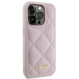 Чехол Guess Quilted Metal Logo для iPhone 15 Pro
