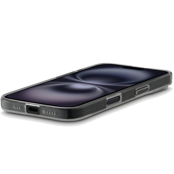 Чохол для iPhone 16, ERBORD Slim, прозорий + скло 9H