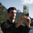 Броньований чохол для Samsung Galaxy A15, Dexnor Full Body (Two Frames), зелений