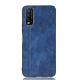 Кожаный чехол ERBORD для Vivo Y20/Y20i/Y20s/Y11s - Blue