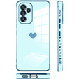 Чехол до Samsung Galaxy A34 5G, Electro heart, синий