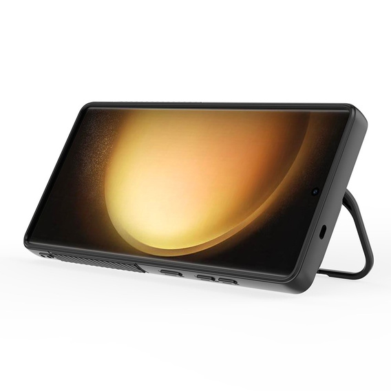 Чехол для Samsung Galaxy S25 Ultra, Ripple Kickstand, для MagSafe, чёрный