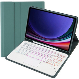 Чехол + клавиатура Samsung Galaxy Tab A9+, with touchpad, розовый