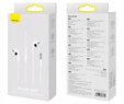 Наушники  Baseus Encok 17 USB-C, White