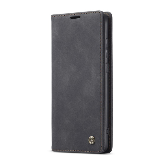 Чехол CASEME для Xiaomi Redmi Note 8 Pro, Leather Wallet Case, чёрный
