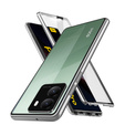 Чехол для Xiaomi Poco X7 Pro 5G, Magnetic Dual Glass, серебряный