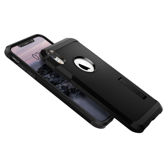 Чехол Spigen до iPhone XR, Tough Armor, чёрный