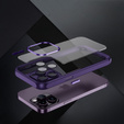 Чехол для iPhone 15 Pro Max, ERBORD Impact Guard, тёмно-фиолетовый