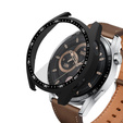 2в1 чохол та захисне скло для годинника Huawei Watch GT 3 46mm, чорний
