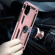 Броньований Чoхол до Samsung Galaxy A51, Nox Case Ring, рожевий rose gold