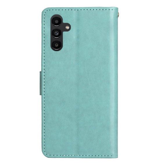 Откидной чехол для Samsung Galaxy A14 4G/5G, Mandala Flower, зелёный