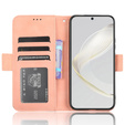 Откидной чехол для Huawei Nova 11, Card Slot, розовый