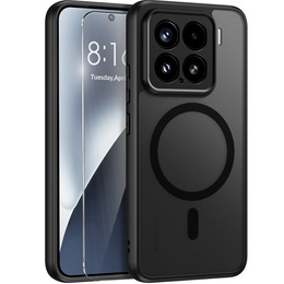 Чохол для Xiaomi 15, для MagSafe, ERBORD Matt Case, чорний + захисне скло