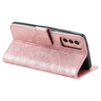 Чохол-книжка для Samsung Galaxy A14 4G/5G, Mandala, рожевий rose gold