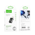 Адептер HOCO - USB-C TYPE-C на Lightning, Black