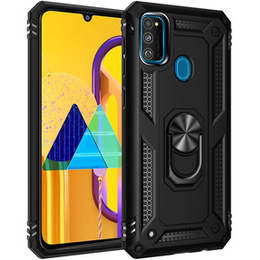 Броньований Чoхол до Samsung Galaxy M21, Nox Case Ring, чорний