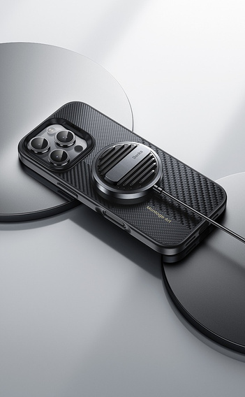 Чехол Benks Montage Magnetic Armor Pro Kevlar (600D/1500D) для iPhone 16 Pro