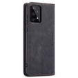 Чехол CASEME для Samsung Galaxy A33 5G, Leather Wallet Case, чёрный