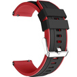 Силіконовий ремінець до Huawei Watch GT 2 Pro - Black / Red
