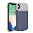 Чехол с батареей 5200mAh до iPhone X/XS, Blue