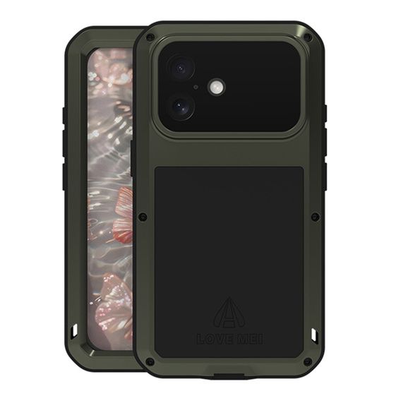 Броньований чохол із загартованим склом для iPhone 17