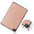 Чехол для Samsung Galaxy Tab S6 Lite, Tri-fold, озовый rose gold