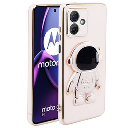 Чoхол до Motorola Moto G54 5G, Astronaut, рожевий rose gold