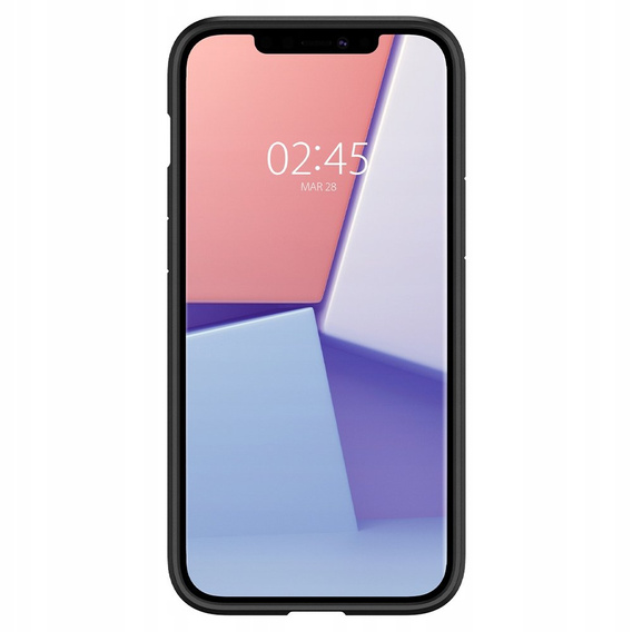Чехол Spigen до iPhone 12/12 Pro, Ultra Hybrid, Мэтт чёрный