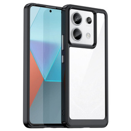 Чехол до Xiaomi Redmi Note 13 Pro 5G, Fusion Hybrid, прозрачный / черный