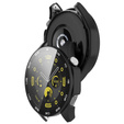 Чехол 2 в 1 + закаленное стекло для Huawei Watch GT 4 46mm, μαύρη