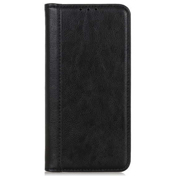 Чохол-фліп для Google Pixel 8A, Split Leather, чорний