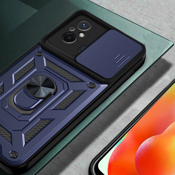 Чохол NOX Camera Slide Xiaomi Redmi 12C, CamShield Slide, синій